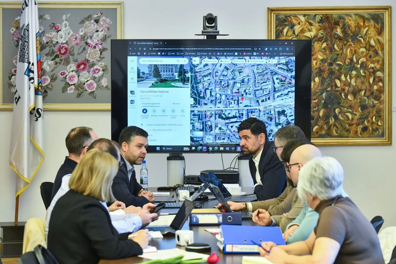 ciprian ciucu convoaca primarii de sectoare la discutii administrative primul acord cu george tuta cuprinde opt proiecte comune